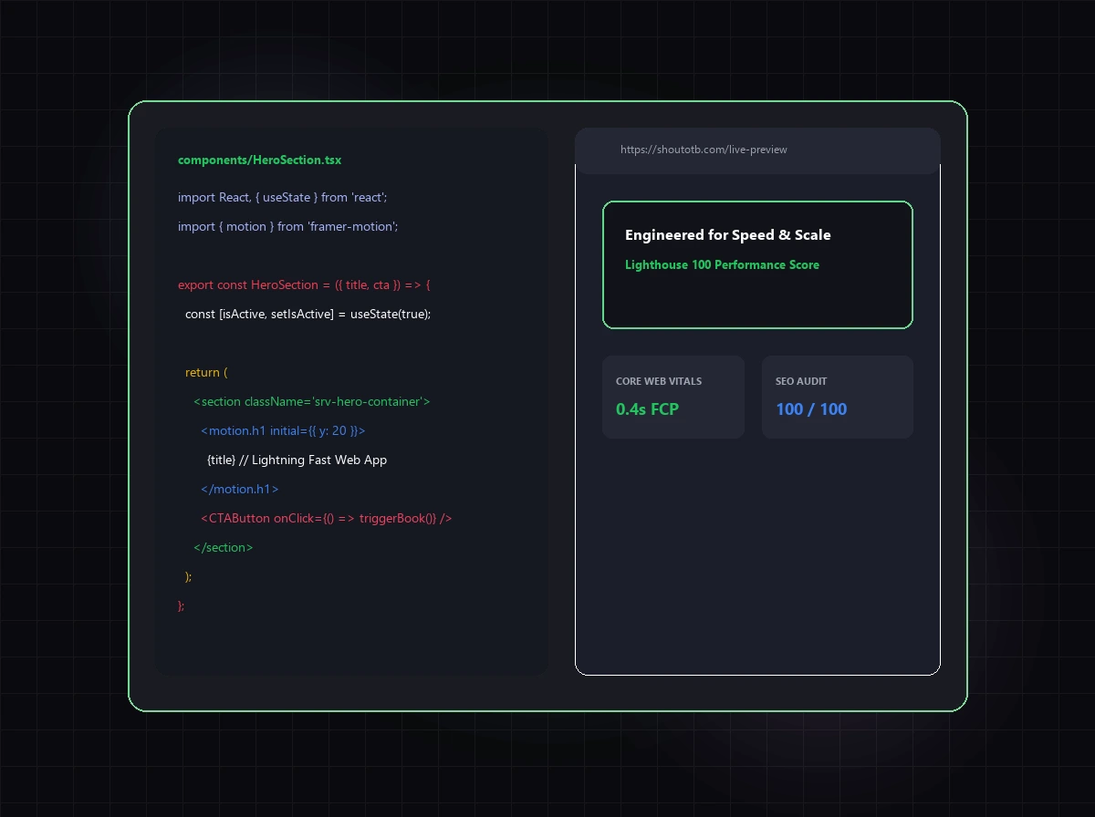Custom Website Development visual