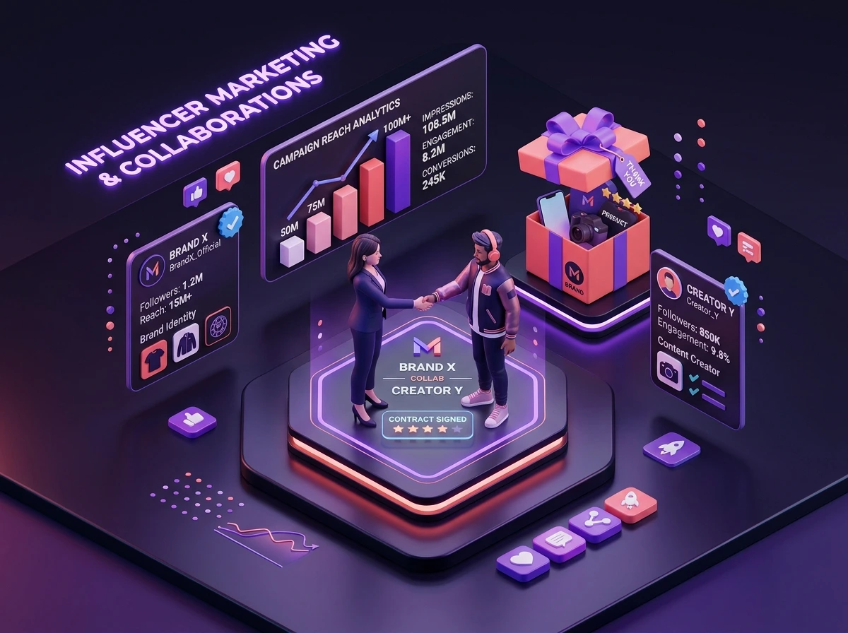 Influencer Collaborations visual