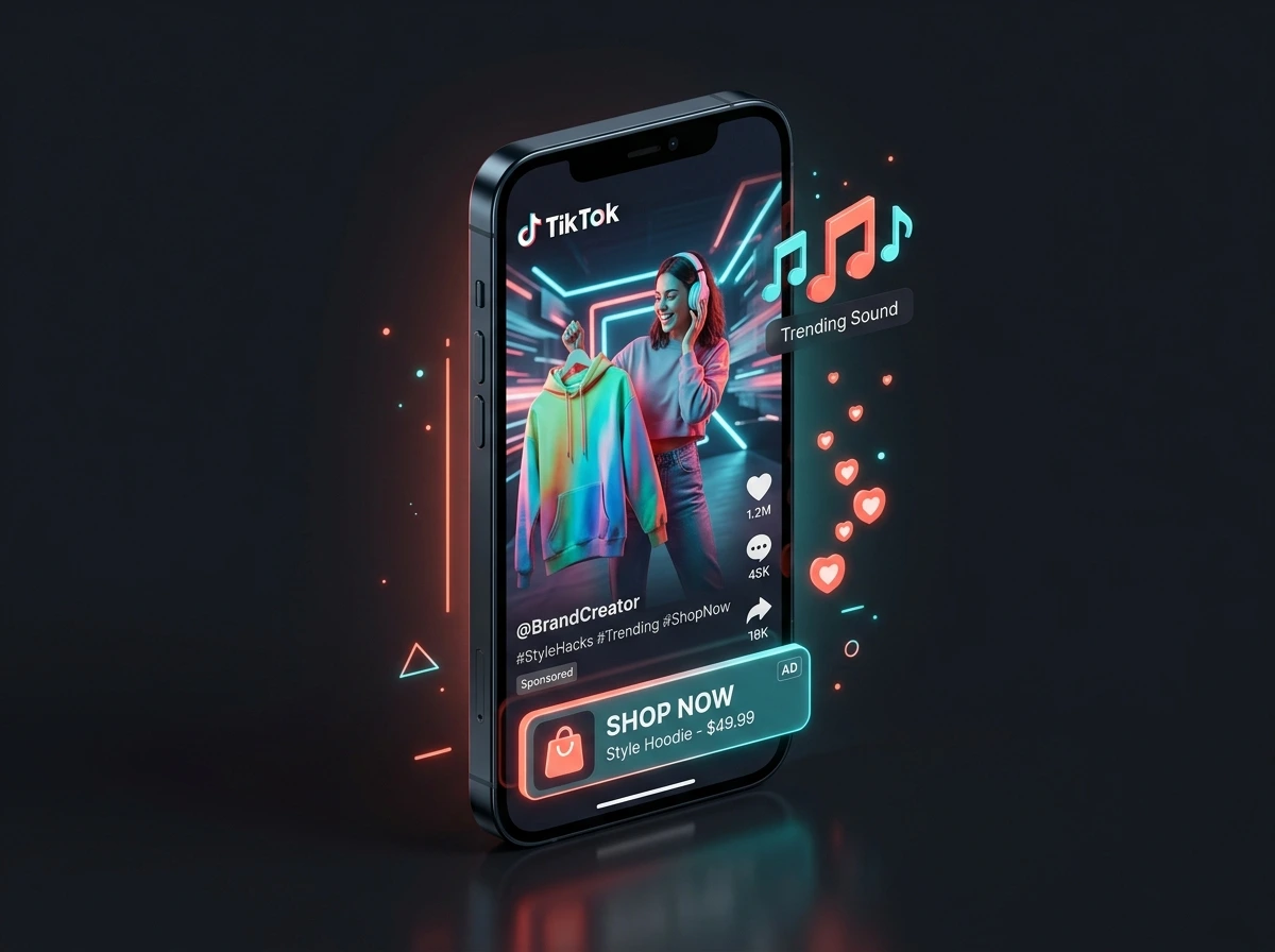 TikTok Advertising visual