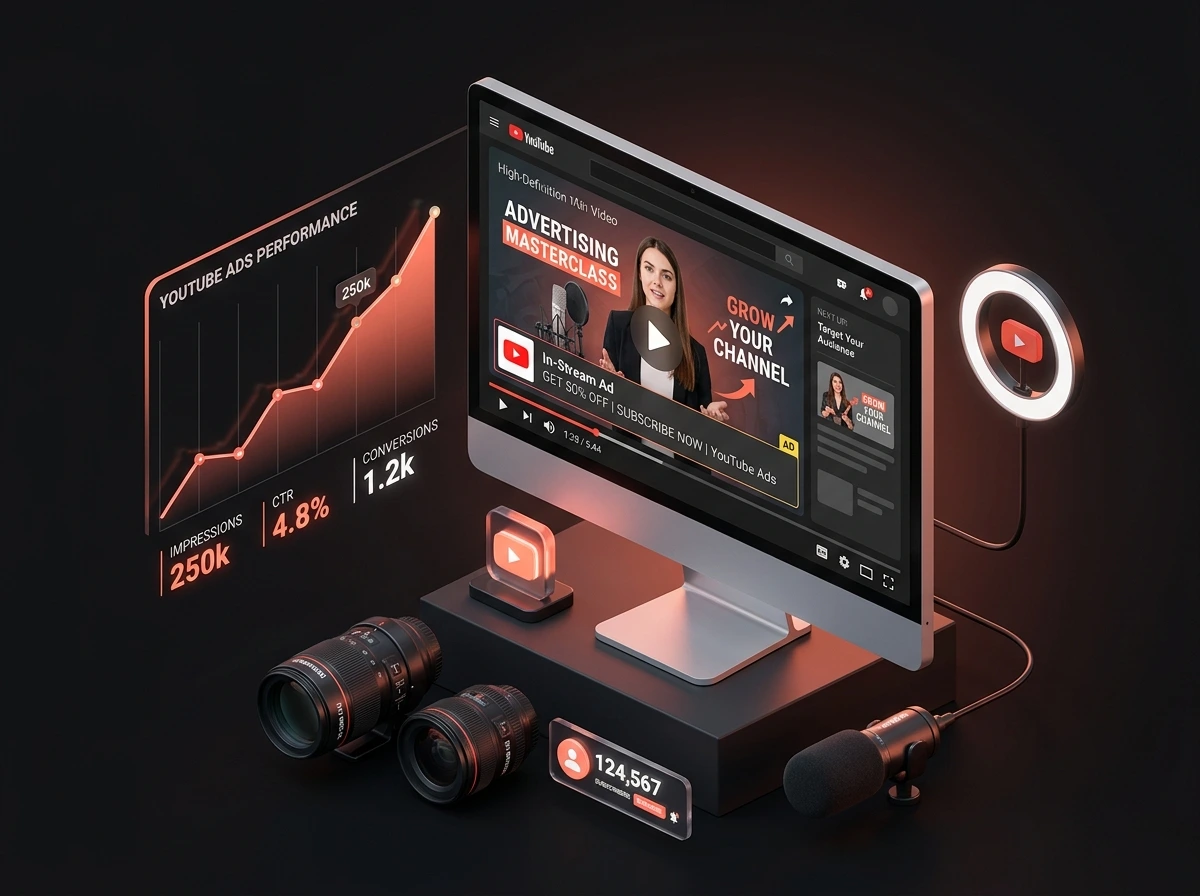 YouTube Ads Management visual