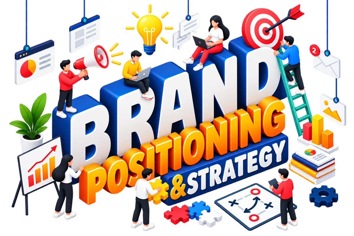 Brand positioning and strategy visual